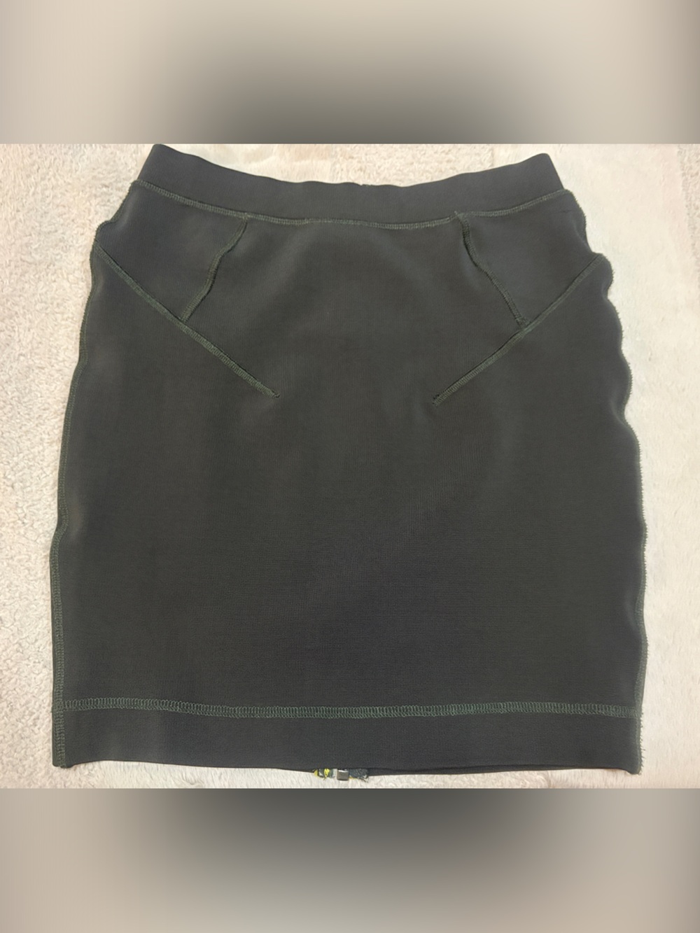 French Connection T-Monique Bodycon Mini Zip Skirt, Size 4